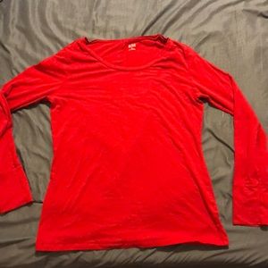 Plain long sleeved shirt